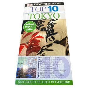 Top 10 Tokyo (Eyewitness Top 10 Travel Guide) - Paperback - LIKE NEW
